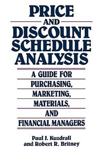 Front cover_Price and Discount Schedule Analysis
