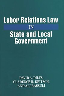 Couverture_Labor Relations Law In State And Local Government