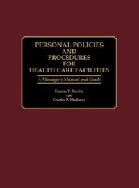 Front cover_Personnel Policies and Procedures for Health Care Facilities