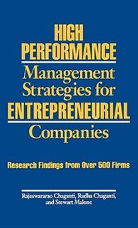 Front cover_High Performance Management Strategies for Entrepreneurial Companies