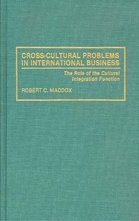 Front cover_Cross-Cultural Problems in International Business