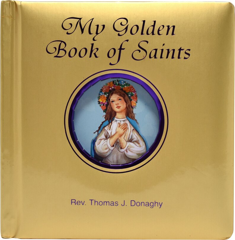 Front cover_My Golden Book of Saints