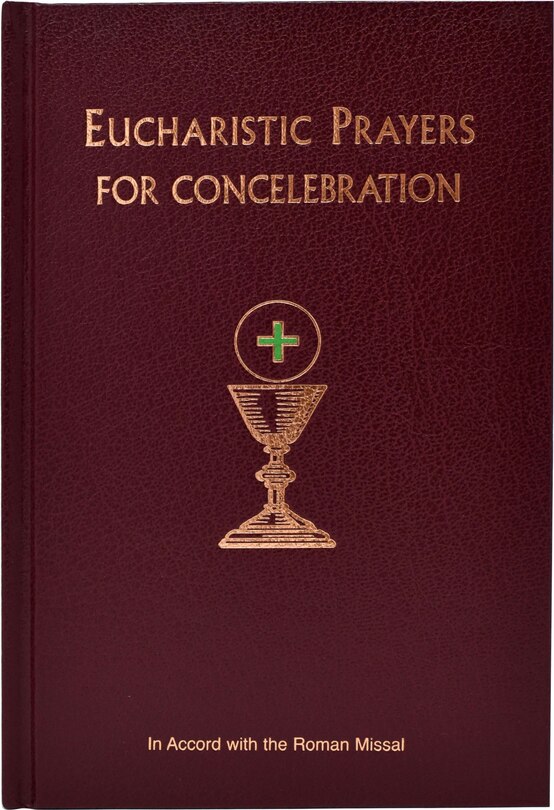 Front cover_Eucharistic Prayers for Concelebration