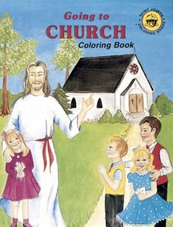 Front cover_Going to Church Coloring Book