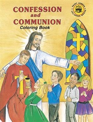 Front cover_Confession and Communion Coloring Book