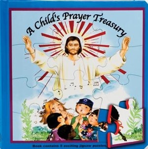 Front cover_A Child's Prayer Treasury (Puzzle Book)