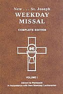 Front cover_St. Joseph Weekday Missal (Vol. I / Advent to Pentecost)