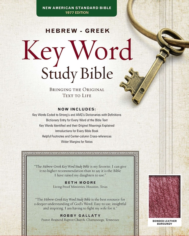 Front cover_The Hebrew-greek Key Word Study Bible