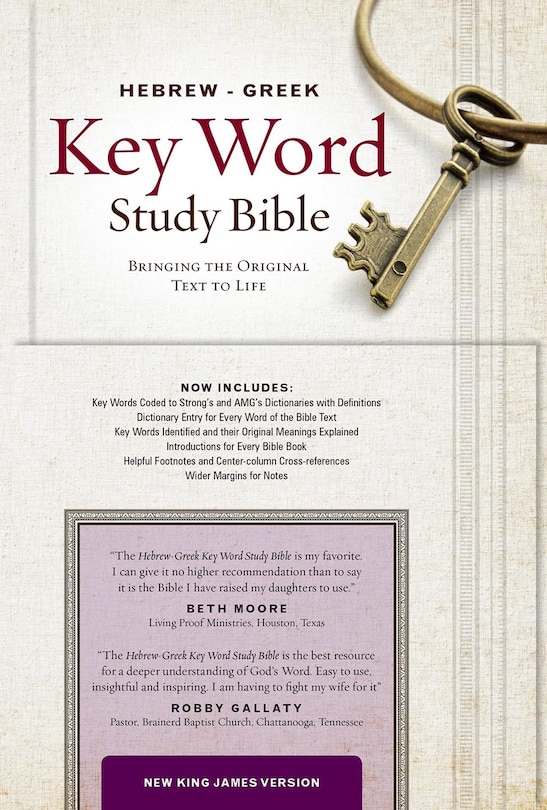 Front cover_The Hebrew-Greek Key Word Study Bible