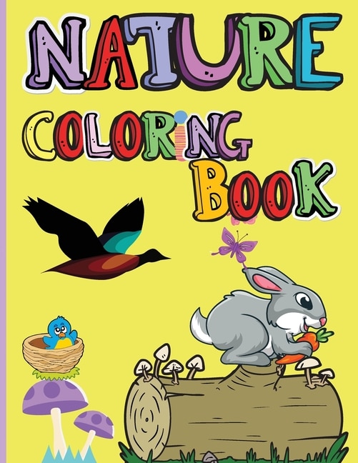 Front cover_Nature Coloring Book