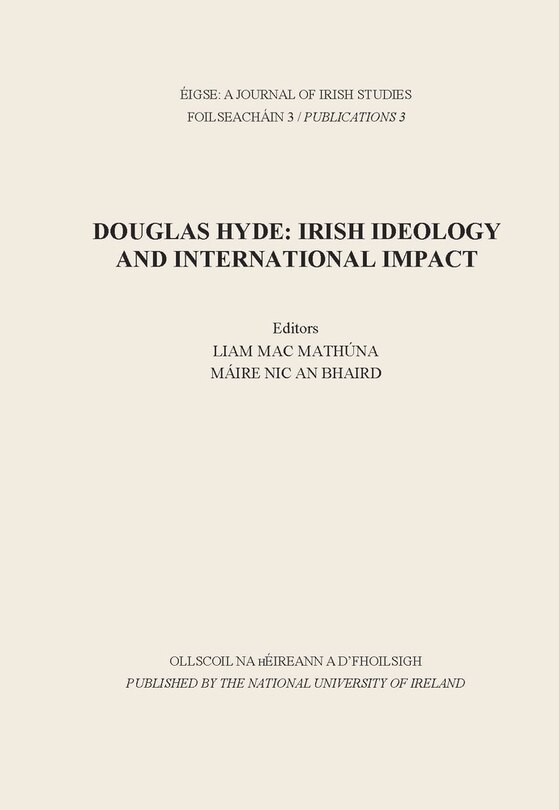 Front cover_Eigse: A Journal of Irish Studies