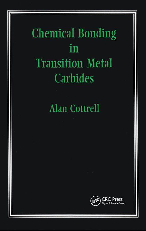 Couverture_Chemical Bonding In Transition Metal Carbides