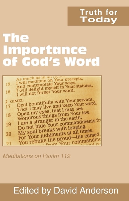 Couverture_The Importance of God's Word