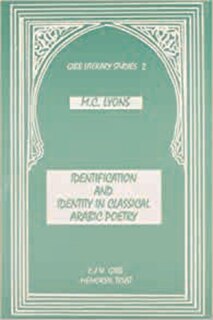 Front cover_Identification and Identity in Classical Arab Poetry