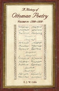 Front cover_A History of Ottoman Poetry Volume IV