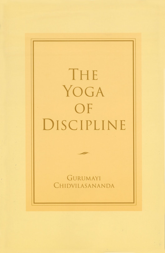 Front cover_The Yoga of Discipline