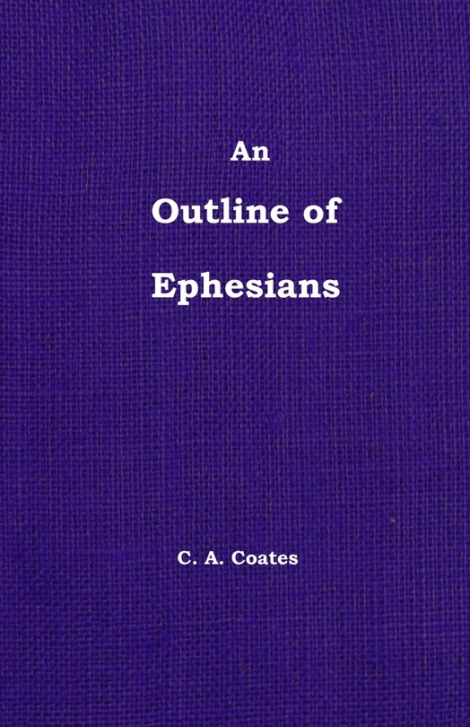 Couverture_The Outline of Ephesians