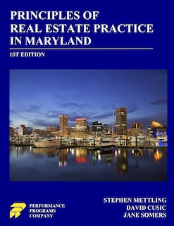 Front cover_Principles of Real Estate Practice in Maryland
