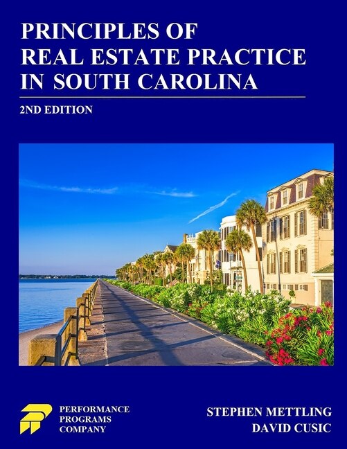 Front cover_Principles of Real Estate Practice in South Carolina