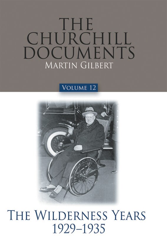Front cover_The Churchill Documents, Volume 12