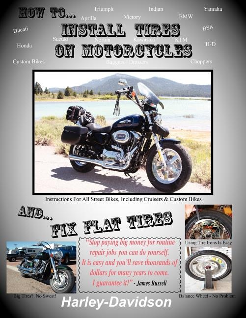 Front cover_How to Install Tires on Motorcycles & Fix Flat Tires