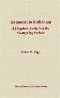 Couverture_Testament to Ruthenian