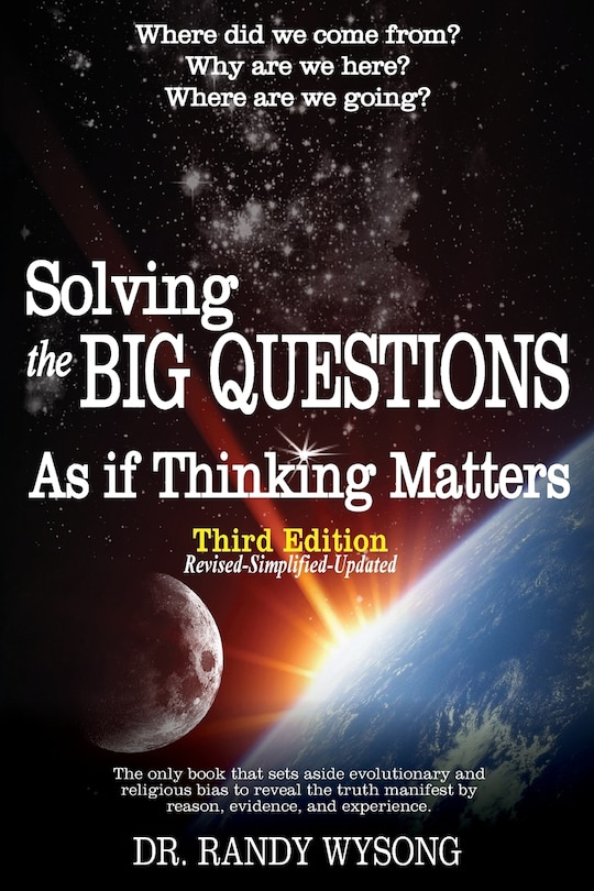 Front cover_Solving the Big Questions As If Thinking Matters Third Edition