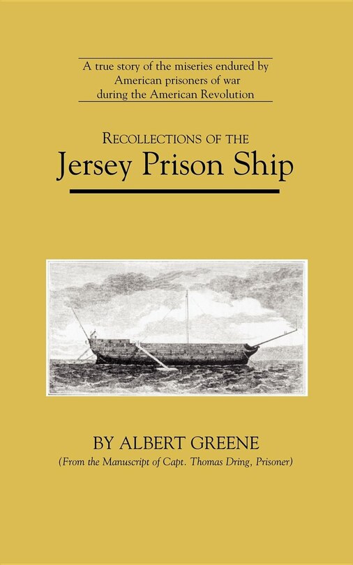 Front cover_Recollections of the Jersey Prison Ship