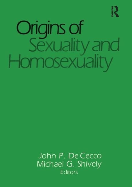 Front cover_Origins of Sexuality and Homosexuality