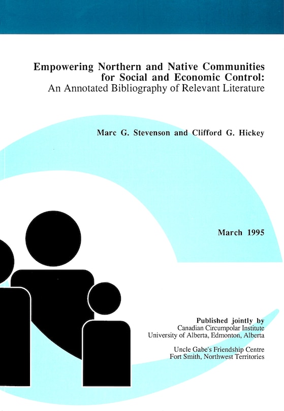Front cover_Empowering Northern and Native Communities for Social and Economic Control