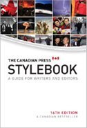 Couverture_The Canadian Press Stylebook