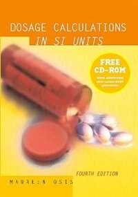 Couverture_Dosage Calculations in SI Units