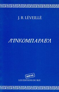 Front cover_Incomparable (L')