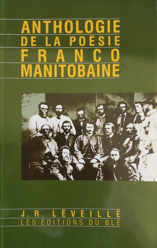 Front cover_Anthologie de la poésie franco-manitobaine