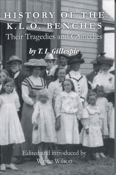 Front cover_History of the KLO Benches
