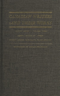 Couverture_Canadian Writers and Their Works — Poetry Series, Volume III