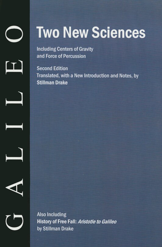 Couverture_Two New Sciences/A History of Free Fall