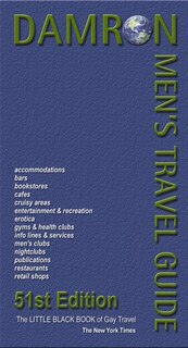Front cover_Damron Men's Travel Guide: 51st Edition