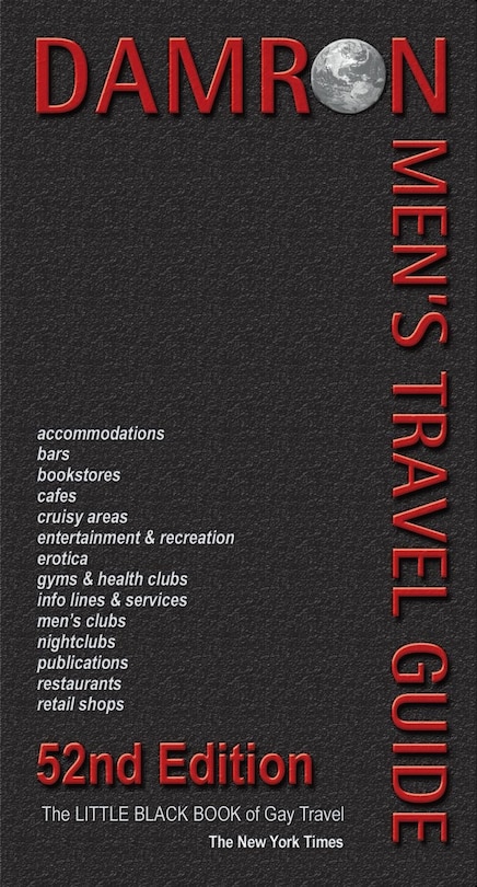 Front cover_Damron Men's Travel Guide 52nd Edition