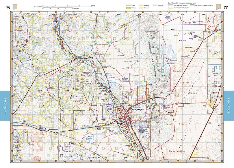 Front cover_New Mexico Road & Recreation Atlas