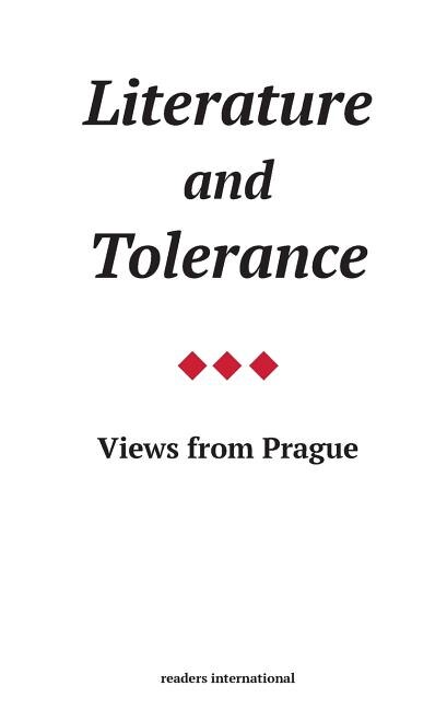 Front cover_Literature and Tolerance