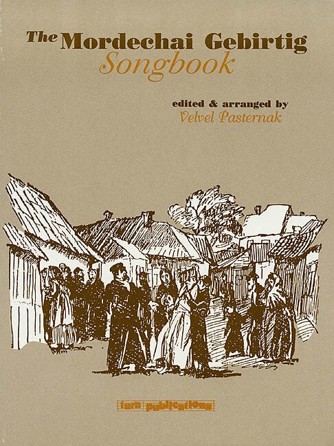Front cover_The Mordechai Gebirtig Songbook