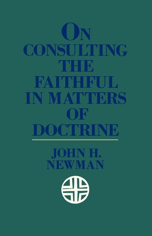 Couverture_On Consulting The Faithful In Matters Of Doctrine
