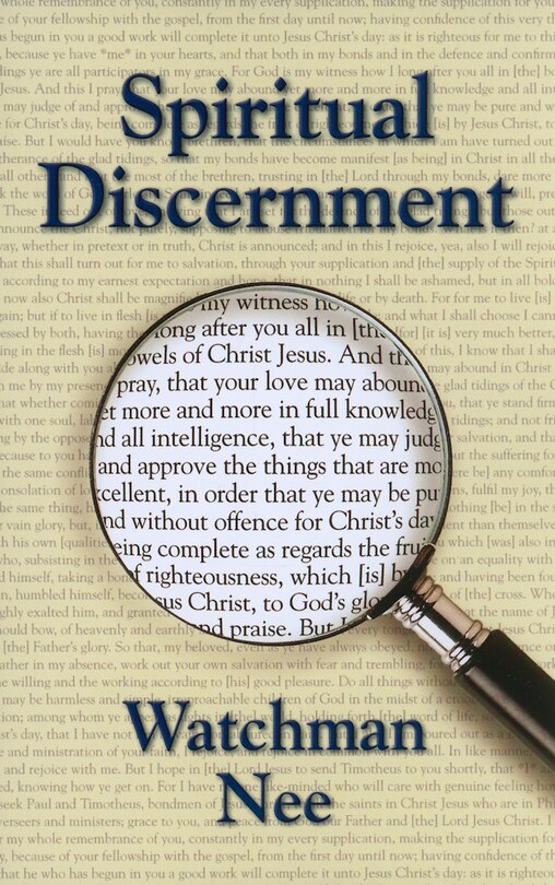 Front cover_Spiritual Discernment