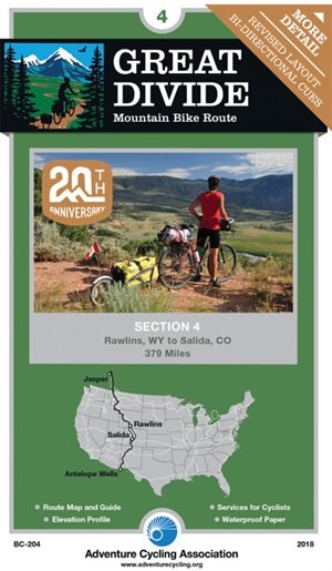 Front cover_Great Divide Mountain Bike Route #4