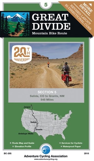 Front cover_Great Divide Mountain Bike Route #5