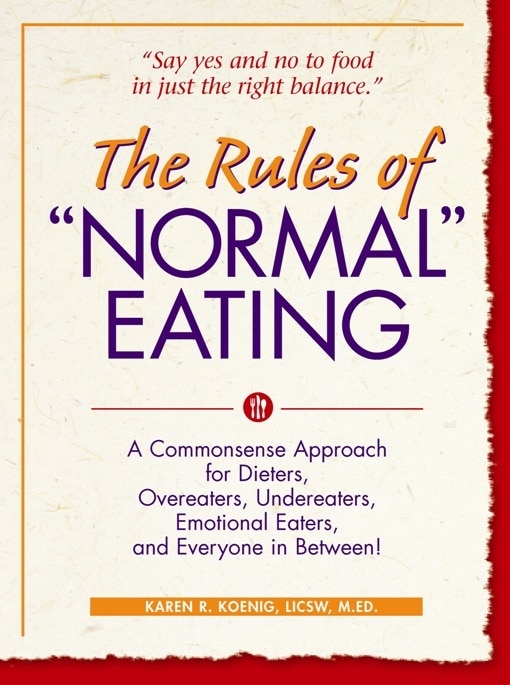 Couverture_The Rules of Normal Eating