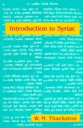 Couverture_Introduction To Syriac: An Elementary Grammar With Readings From Syriac Literature