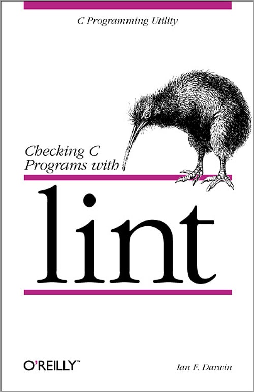 Front cover_Checking C Programs With Lint
