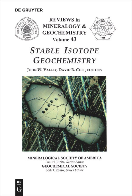 Front cover_Stable Isotope Geochemistry
